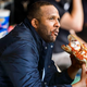 Image for article titled CC Sabathia Chowing Down On Homemade Marinara Baseball Sub